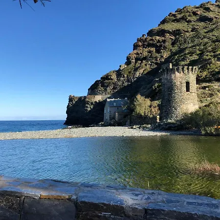 Villa Cap Corse - Grande Maison Au Bord De - Pmr Grillasca